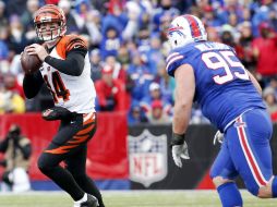 Dalton completó pases de touchdown a Marvin Jones, Tyler Eifert y Jeremy Hill. AP / B. Wippert