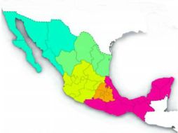 Jalisco forma la Región Occidente junto con Aguascalientes, Colima, Guanajuato, Nayarit, Michoacán, Querétaro y Zacatecas. EL INFORMADOR / J. López