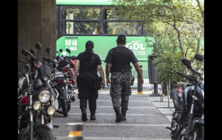 Hasta el momento continúan en su cargo 195 policías no aptos. EL INFORMADOR / ARCHIVO