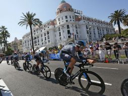 El Tour ascenderá dos puertos más que en la pasada edición pero tendrá una llegada menos en alto. EFE /  S. Nogier