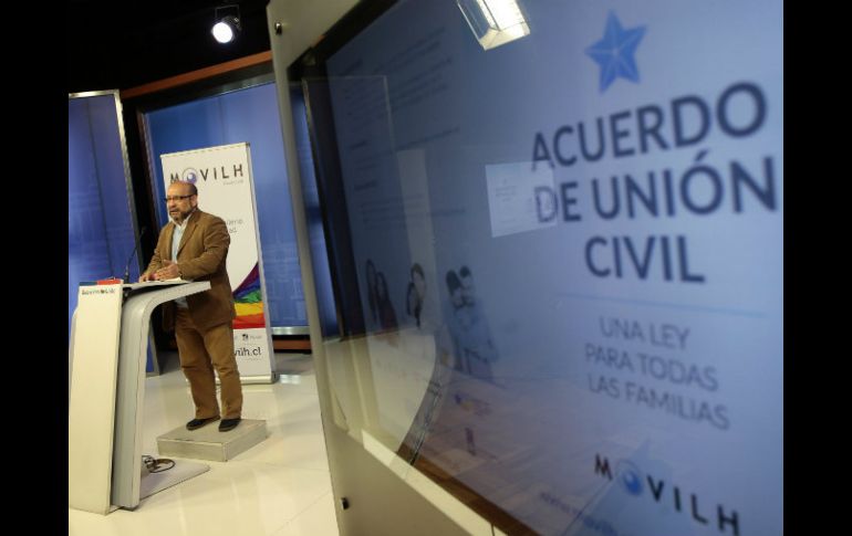 El Movilh declara que la iniciativa tiene como objetivo informar y difundir los alcances de la ley AUC. EFE / F. Trueba