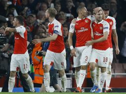 Con este triunfo, el Arsenal suman su primera victoria en la presente edición de la competición y se sitúan terceros del grupo F. AP / K. Wigglesworth