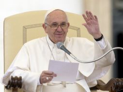 El Papa Francisco dice estar muy contento por ir a la Ciudad de México. AP / A. Medichini