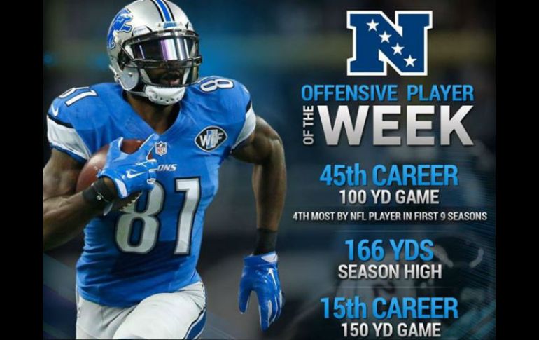 Johnson fue determinante en la tercera serie del equipo en tiempo extra. FACEBOOK / Detroit Lions