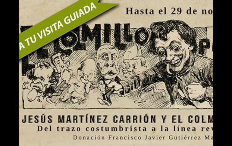 'Jesús Martínez Carrión y El Colmillo Públic' está integrada de más de 114 obras que incluyen acuarelas e impresos. TWITTER / @MUNAEMexico