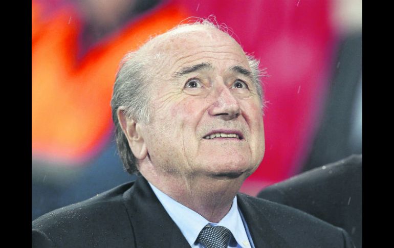 El presidente de la FIFA, Joseph Blatter, purga un castigo de 90 días de suspensión. EFE / ARCHIVO