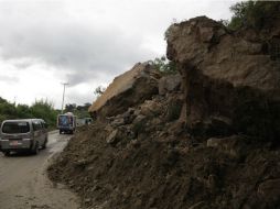 Debido al paso del huracán ''Patricia'' en las costas de Jalisco, hay municipios que podrían verse en riesgo debido a escurrimientos. NTX / ARCHIVO