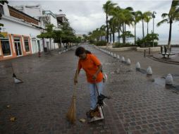 En Puerto Vallarta, poco a poco las cosas vuelven a la normalidad. AP / R. Blackwell