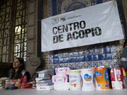 Los centros de acopio recibirán agua embotellada, alimentos no perecederos, cobertores y artículos de primera necesidad. NTX / I. Hernández