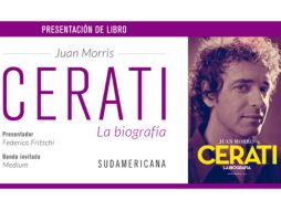 'Cerati: la biografía' cuenta la vida de hoteles, fanáticas, giras interminables de seis meses y como impactó a una generación. TWITTER / @juanmorris83