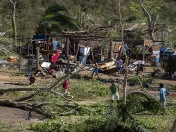 El Gobierno del Estado informó que ya se prepara la ayuda para los damnificados. AFP /  H. Guerrero