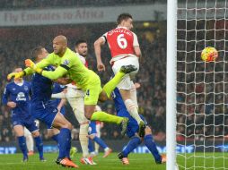 Laurent Koscielny anotó el segundo gol de los Gunners. AP / A. Davy