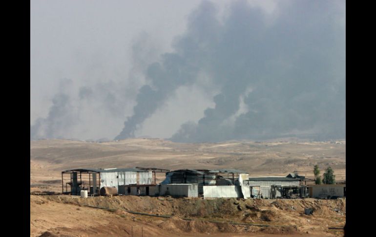 Las fuerzas iraquíes luchan por recuperar el control de Al Anbar, desde que el EI irrumpiera en Ramadi en mayo.. AP /