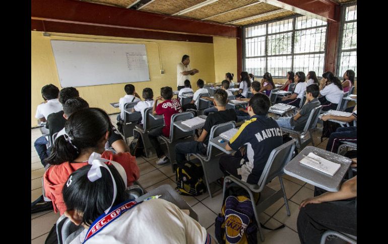 Se reportaron pocos daños por lluvias por lo que las clases se retomarán. EL INFORMADOR / ARCHIVO