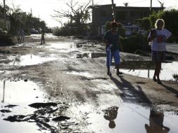 El huracán sólo dejó daños materiales en la entidad. EFE / J. Nuñez