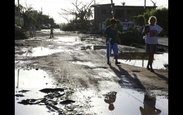 El huracán sólo dejó daños materiales en la entidad. EFE / J. Nuñez