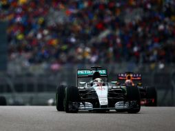 Lewis vuelve a demostrar una vez más que es el mejor. AFP / C. Mason