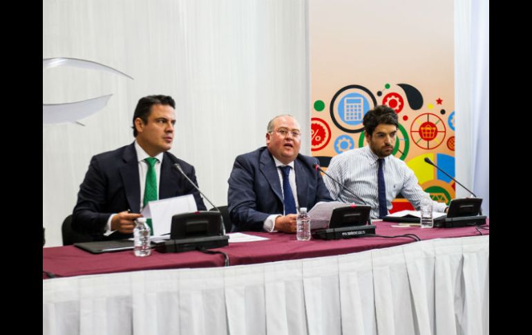 El gobernador Jorge Aristóteles Sandoval anunció la inversión durante la Cumbre de Negocios. EL INFORMADOR / P. Pérez