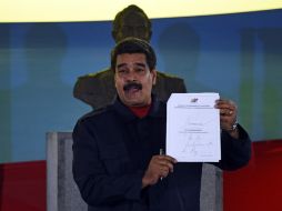 El acuerdo fue propuesto por el propio Nicolás Maduro, semanas atrás. AFP / J. Barreto