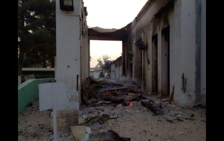 El 3 de octubre, naves estadounidenses bombardearon un hospital de MSF donde mataron al menos a 23 personas. AP / ARCHIVO