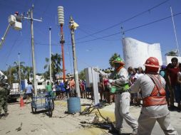 Hasta el momento se han contabilizado dos mil 551 viviendas afectadas. EFE / J. Nuñez