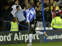 Los goles del Sheffield los marcaron Wallace, Joao (foto) y Hutchinson. TWITTER / @swfc