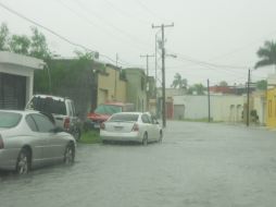 En Reynosa fueron 52 las colonias afectadas con encharcamientos e inundaciones leves. NTX / ARCHIVO