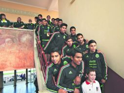 Los seleccionados de la Sub-17 jugarán hoy en Chillán, una localidad donde David Alfaro Siqueiros pintó el mural “Muerte al invasor”. ESPECIAL /