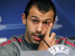 Mascherano estará disponible para el clásico contra el Real Madrid, a disputarse el 21 de noviembre. EFE / ARCHIVO