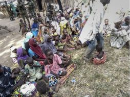 Los campos de Boko Haram estaban ubicados en las aldeas de Bulajilin y Manawashe, los rescatados fueron enviados a Mubi. AFP /