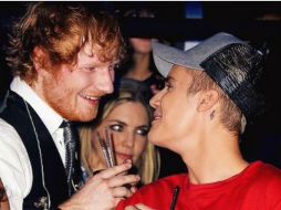 Justin colabora en 'Purpose' con Ed Sheeran, pues desea que su música la escuchen niños y adultos. TWITTER / @justinbieber