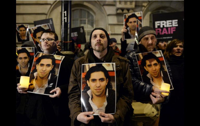 Raif Badawi fue condenado a mil latigazos por criticar la situación de los derechos humanos en Arabia Saudita. EFE / F. Arrizabal