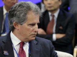 David Lipton, subdirector gerente del FMI, declara que la institución está ''abierta'' al retorno de Cuba. AP / ARCHIVO