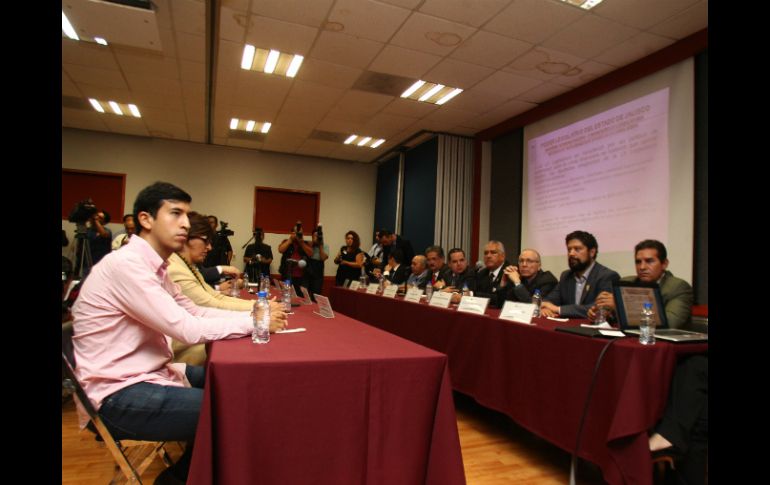 Al encuentro, acudieron los diputados electos que rendirán protesta el próximo domingo primero de noviembre. EL INFORMADOR / R. Tamayo