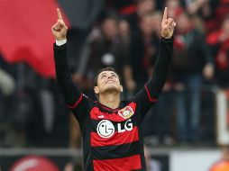 Recientemente, Hernández anotó en el 4-3 de su equipo en el partido contra el Stuttgart. MEXSPORT /