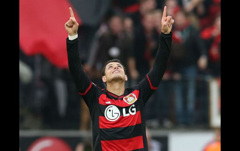 Recientemente, Hernández anotó en el 4-3 de su equipo en el partido contra el Stuttgart. MEXSPORT /