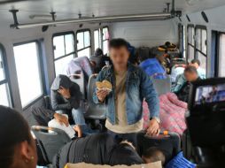 Los migrantes eran transportados un camión de pasajeros. Entre ellos, había un mexicano. EFE / ARCHIVO