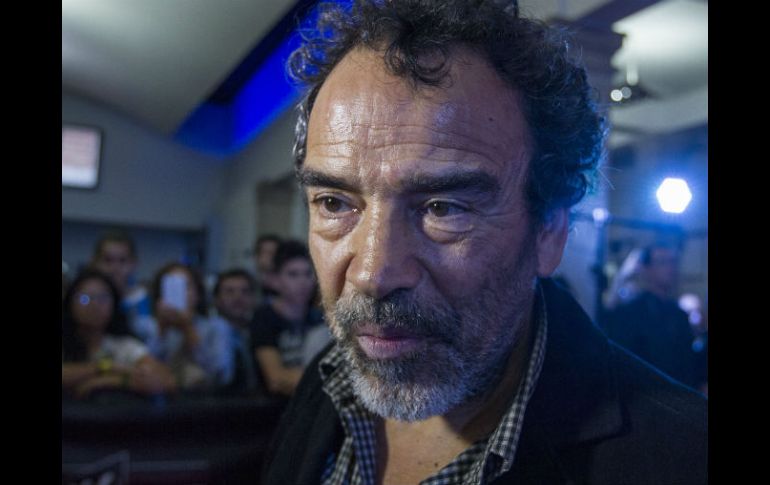 El actor estuvo en el FICM promocionando sus más recientes trabajos en cine, ''Las Aparicio'' y ''Magallanes''. NTX / ARCHIVO