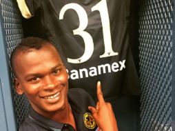 El jugador del América, de origen colombiano, fue agredido verbalmente desde la tribuna con insultos racistas. TWITTER / darwinjr3