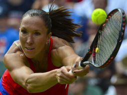 Jankovic dio cuenta de Sara Errani por 6-4 y 7-5. AFP / ARCHIVO