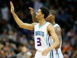 Jeremy Lamb se convirtió en la estrella de la noche al encestar 20 puntos. AP / C. Burton