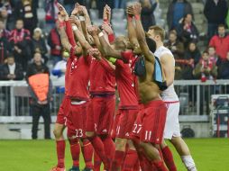 El Bayern regresa además a la senda del triunfo, después de su empate del viernes en Fráncfort. AFP / G. Schiffmann