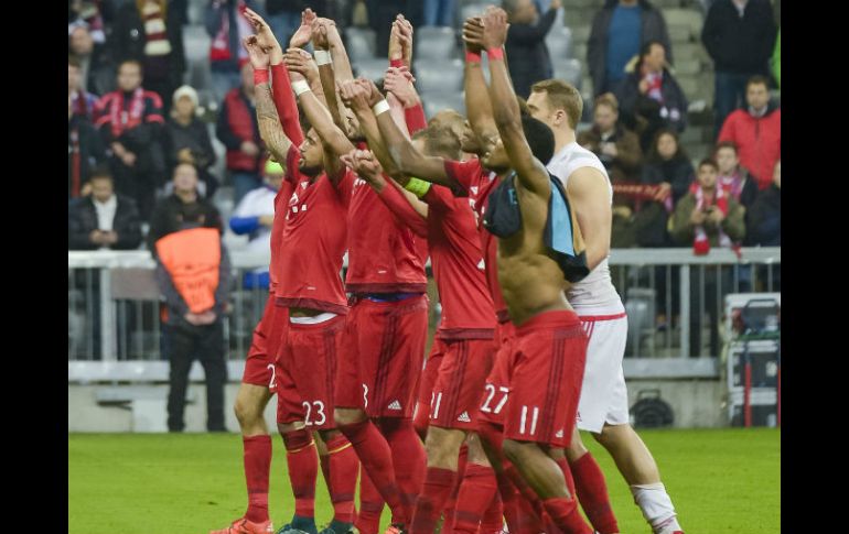 El Bayern regresa además a la senda del triunfo, después de su empate del viernes en Fráncfort. AFP / G. Schiffmann