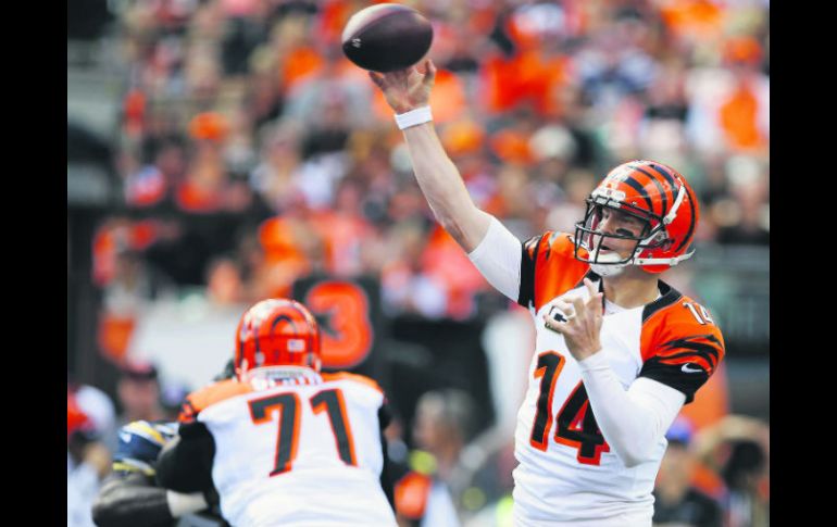 Andy Dalton. El mariscal de campo de los Bengals será el encargado de conducir el ataque de Cincinnati. AP /