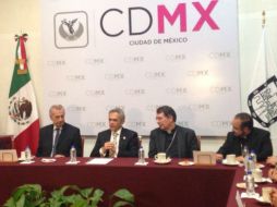 También se reunirán con autoridades de Michoacán, Chiapas y Chihuahua. TWITTER / @ManceraMiguelMX