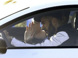 Karim Benzema tiene una supuesta implicación en el chantaje a Mathieu Valbuena con un video sexual. EFE / J. Guillén