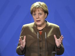 La canciller alemana Ángela Merkel votó en favor del proyecto de ley. EFE / ARCHIVO