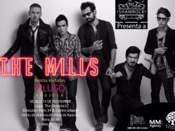 Se encuentran felices y emocionados de estar ante el público mexicano. TWITTER / @themillsband