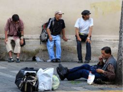 Agentes federales de Migración detectaron varios grupos de hondureños en el Centro Histórico de Campeche. EL INFORMADOR / ARCHIVO