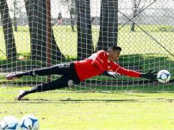 El guardameta sabe que con su desempeño en el Toluca, los llamados al Tricolor continuarán. TWITTER / TolucaFC